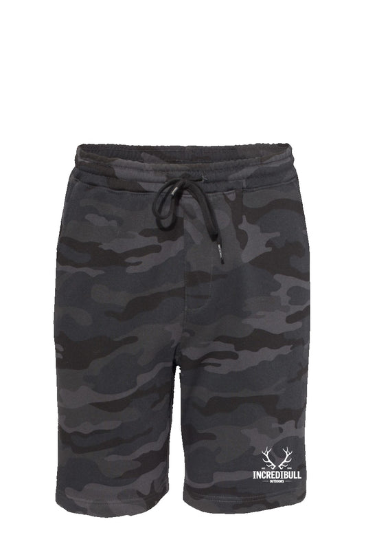 Incredibull Outdoors Black Camo Shorts