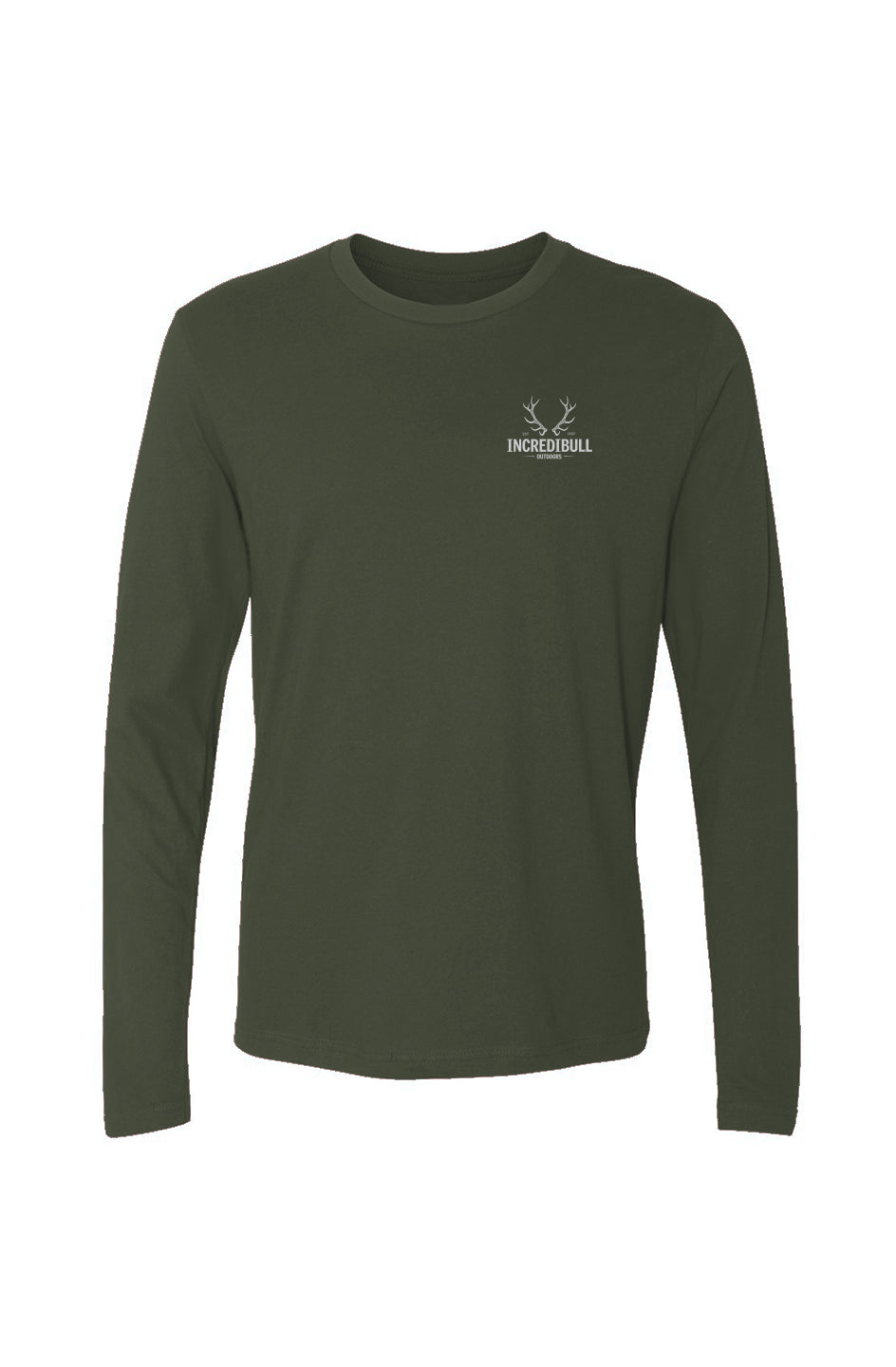 Incredibull Outdoors Men's Cotton Long-Sleeve Crew