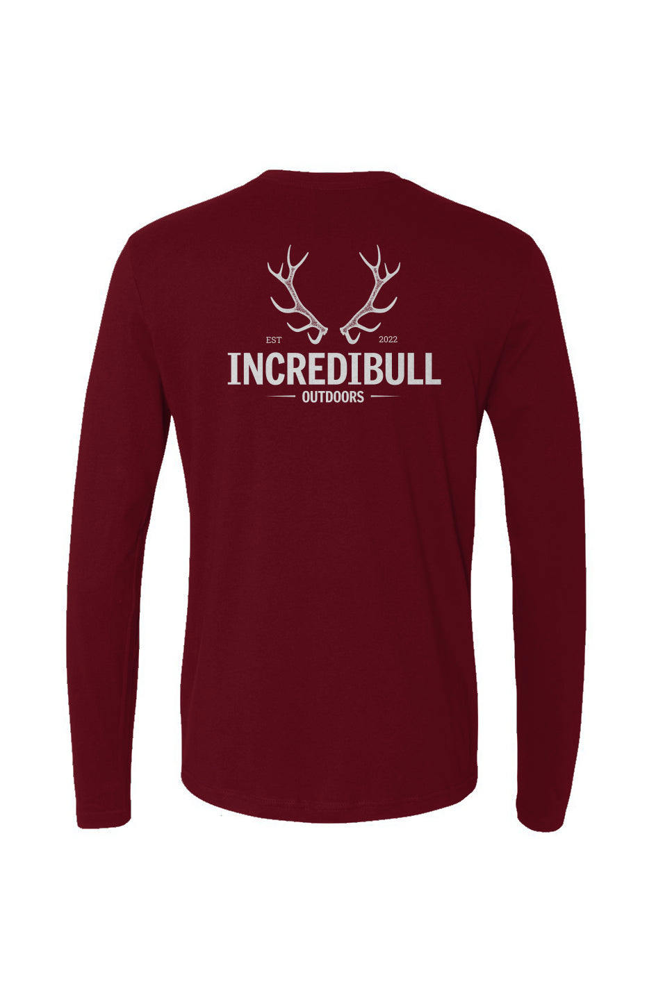 IOA Incredibull Outdoors Men's Cotton Long-Sleeve Crew